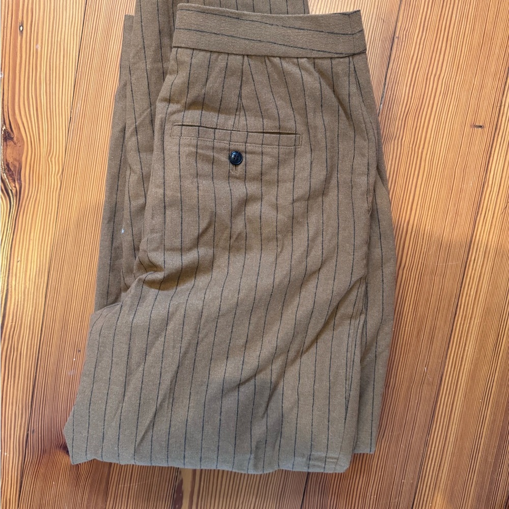Women’s Brown Striped Pants
